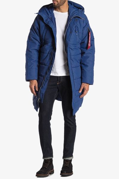 Зимняя парка (куртка) Alpha Industries N-3B Reverb Parka Синя 28438 фото