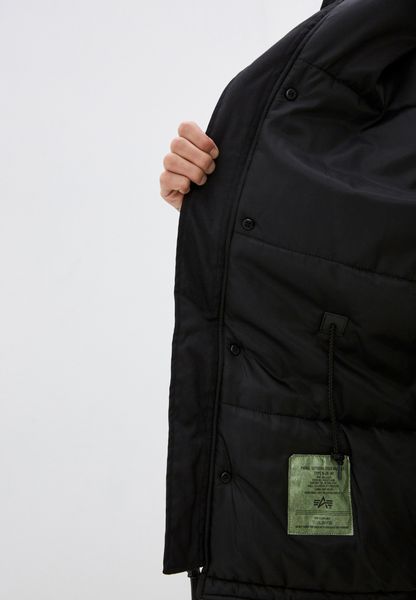 Куртка Alpha Industries N-3B Alpine Parka Чорна 28495 фото