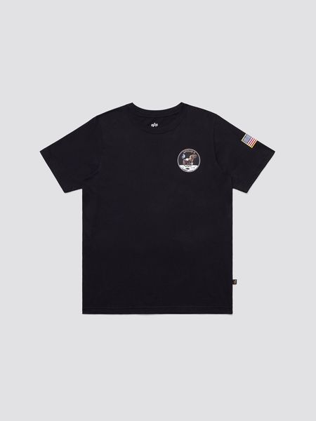 Футболка Alpha Industries Apollo Tee Чорна 28970 фото