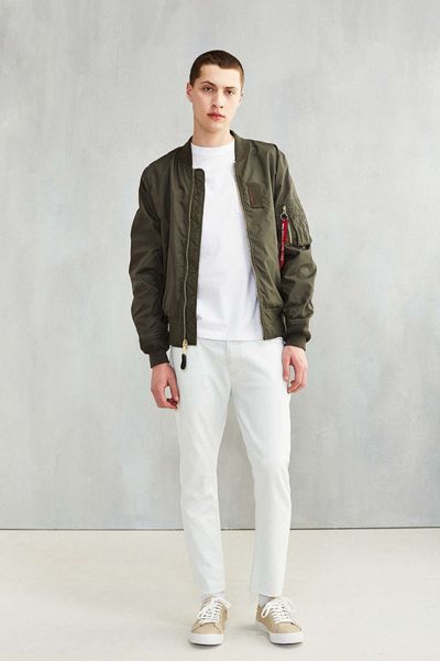 Куртка Alpha Industries MA-1 Skymaster Сіра 28205 фото