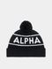 Шапка Alpha Industries Шапка Essential Pom Beanie Чорна 123259 фото