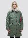 Жіноча зимова куртка N-3b Alpha Industries Elyse Parka Зелена 28830 фото 6