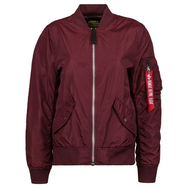 Вітровка Alpha Industries L-2b Scout W Бордова 28803 фото