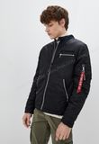 Куртка Alpha Industries Machina Biker Jacket Чорна 28394 фото