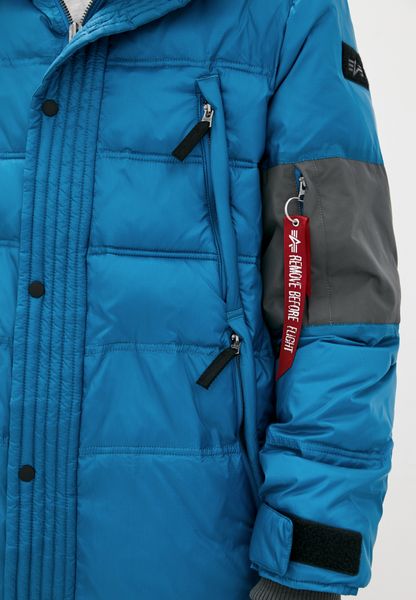 Зимняя куртка Alpha Industries Expedition Parka Синя 27738 фото