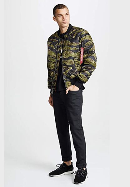 Куртка Alpha Industries MA-1 Slim Fit Камуфляж 28160 фото