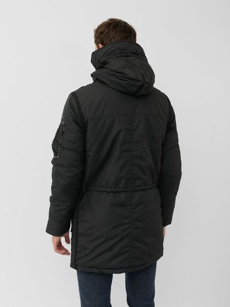 Куртка (парка) Alpha Industries N-3B Skytrain Черная 28452 фото