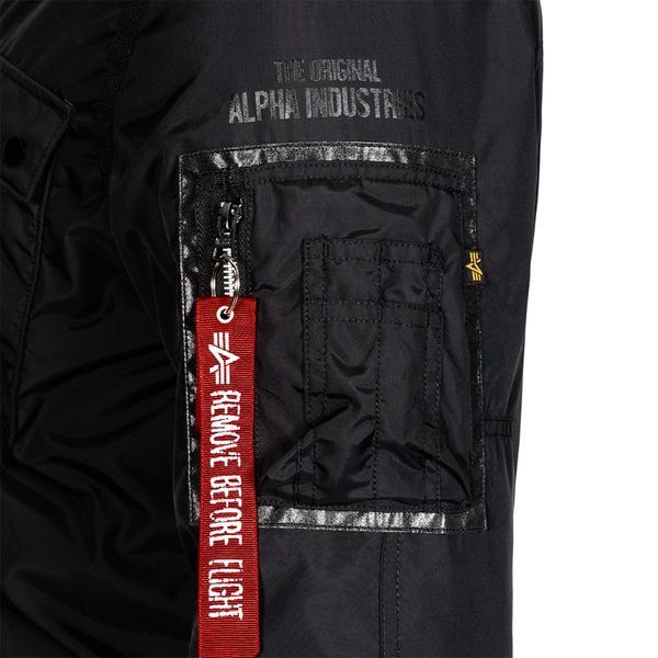 Куртка (парка) Alpha Industries N-3B Skytrain Черная 28452 фото