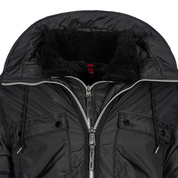 Куртка (парка) Alpha Industries N-3B Skytrain Черная 28452 фото