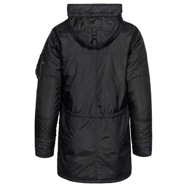 Куртка (парка) Alpha Industries N-3B Skytrain Черная 28452 фото