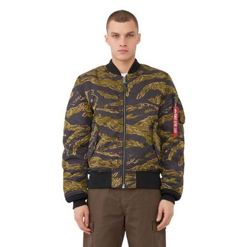 Куртка Alpha Industries MA-1 Slim Fit Камуфляж 28161 фото