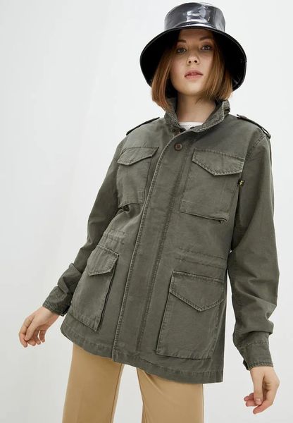 Вітровка Alpha Industries M-65 Scorpion W (Olive) Зелена 27743 фото