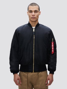 Куртка Alpha Industries MA-1 Чорна 27846 фото