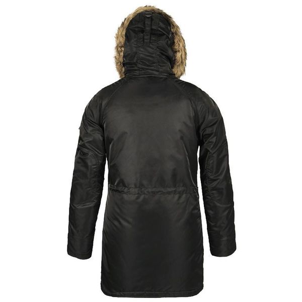 Жіноча зимова куртка N-3b Alpha Industries N-3B Women Чорна 28719 фото