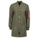 Куртка жіноча Alpha Industries L-2b Long W Зелена 28810 фото 1