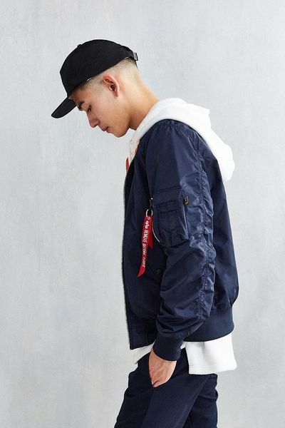 Куртка Alpha Industries L-2b Scout Синя 28220 фото