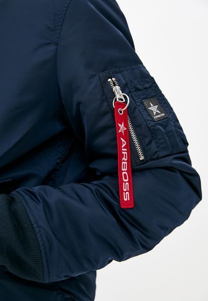 Куртка (бомбер) AIRBOSS MA-1 Flight Jacket Синя 28671 фото