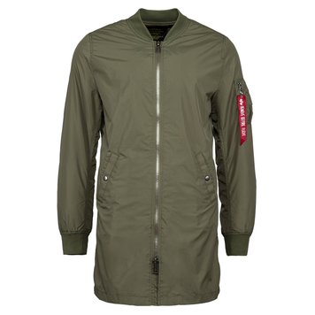 Куртка Alpha Industries L-2b Long Зелена 28313 фото