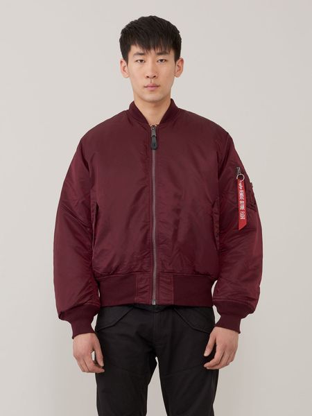 Куртка Alpha Industries MA-1 Бордова 27880 фото