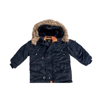 Куртка Alpha Industries Youth N-3B Синя 28949 фото