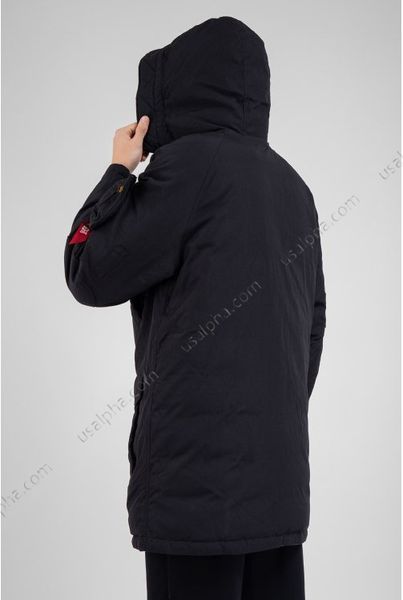 Пуховик Alpha Industries N-3B Down Parka Чорний 28469 фото