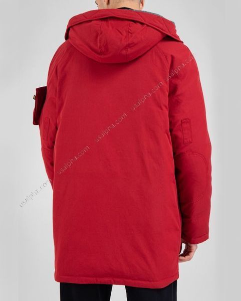 Пуховик Alpha Industries N-3B Down Parka Чорний 28469 фото