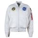 Куртка Alpha Industries MA-1 NASA Білий 28020 фото 1