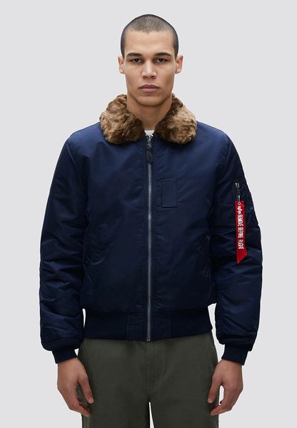 Куртка Alpha Industries B-15 Slim Fit Синя 28179 фото