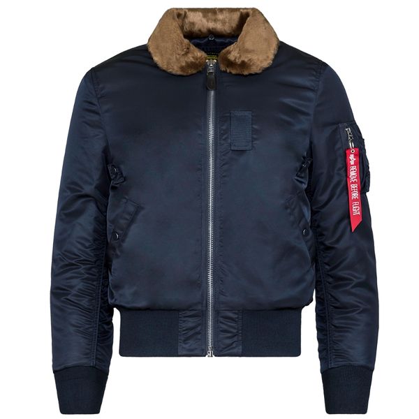 Куртка Alpha Industries B-15 Slim Fit Синя 28179 фото