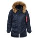 Жіноча зимова куртка N-3b Alpha Industries N-3B Women Синя 28735 фото 1