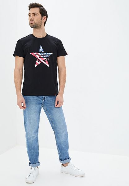 Футболка Airboss USA Tee Чорна 29124 фото