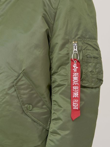 Куртка Alpha Industries MA-1 Natus W Зелена 28843 фото