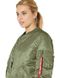 Куртка Alpha Industries MA-1 Natus W Зелена 28843 фото 4