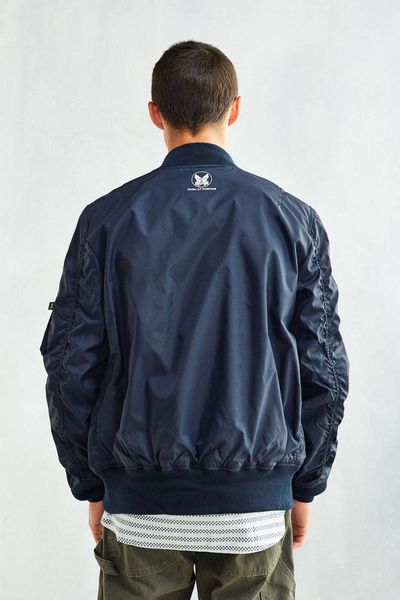 Куртка Alpha Industries MA-1 Skymaster Синя 28199 фото