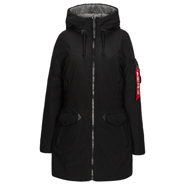 Пуховик Alpha Industries N-3B Down Parka W Чорний 28868 фото