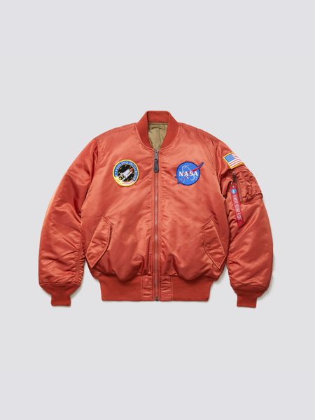 Куртка Alpha Industries MA-1 NASA Помаранчева 28027 фото