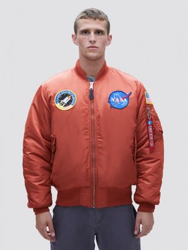 Куртка Alpha Industries MA-1 NASA Помаранчева 28028 фото