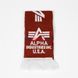 Шарф Alpha Industries Remove Before Flight Fringe Scarf Червоний 29263 фото 1