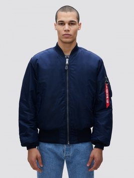 Куртка Alpha Industries MA-1 Синя 27871 фото