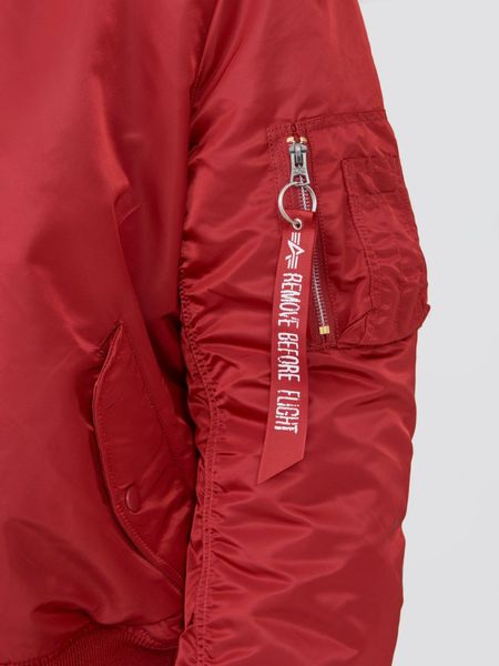 Куртка Alpha Industries MA-1 Natus Червона 28360 фото