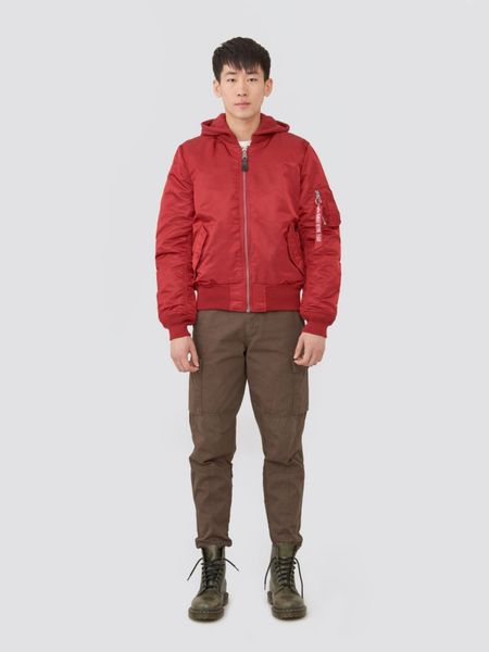 Куртка Alpha Industries MA-1 Natus Червона 28360 фото