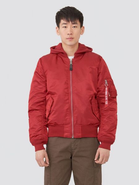 Куртка Alpha Industries MA-1 Natus Червона 28360 фото