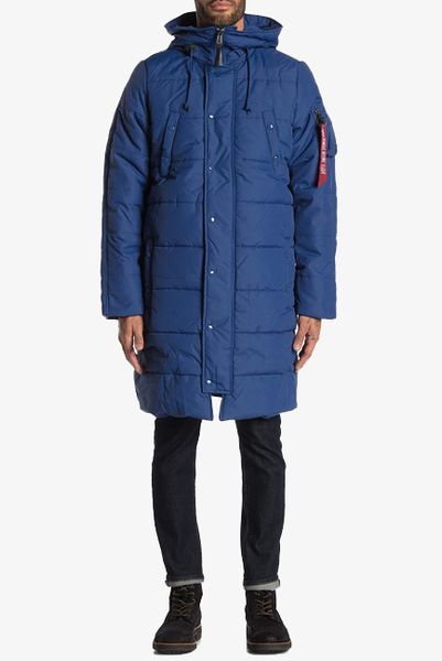 Зимняя парка (куртка) Alpha Industries N-3B Reverb Parka Синя 28432 фото