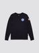 Світшот (кофта) Alpha Industries SPACE SHUTTLE LONG SLEEVE TEE Чорна 28964 фото 7