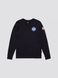 Світшот (кофта) Alpha Industries SPACE SHUTTLE LONG SLEEVE TEE Чорна 28965 фото 8