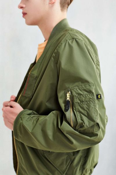 Куртка Alpha Industries MA-1 Skymaster Зелена 28192 фото