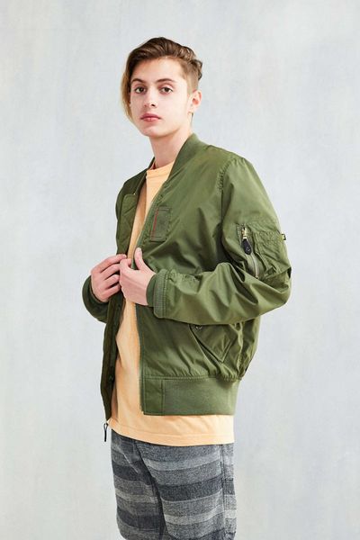 Куртка Alpha Industries MA-1 Skymaster Зелена 28192 фото