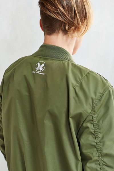 Куртка Alpha Industries MA-1 Skymaster Зелена 28192 фото