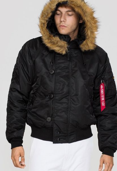 Куртка Alpha Industries N-2B Черная 28036 фото