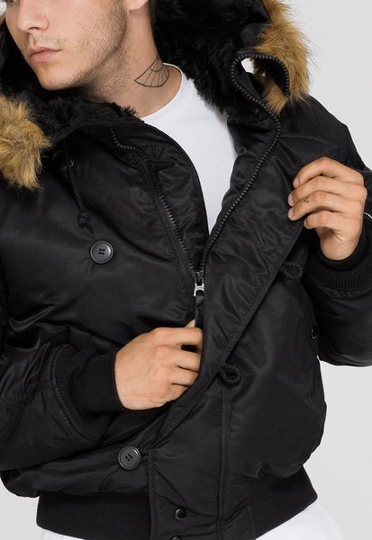 Куртка Alpha Industries N-2B Черная 28036 фото